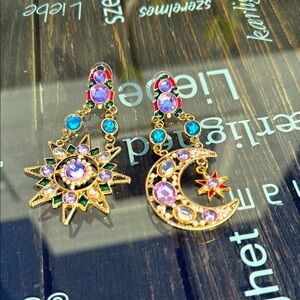 Colorful Celestial Earrings